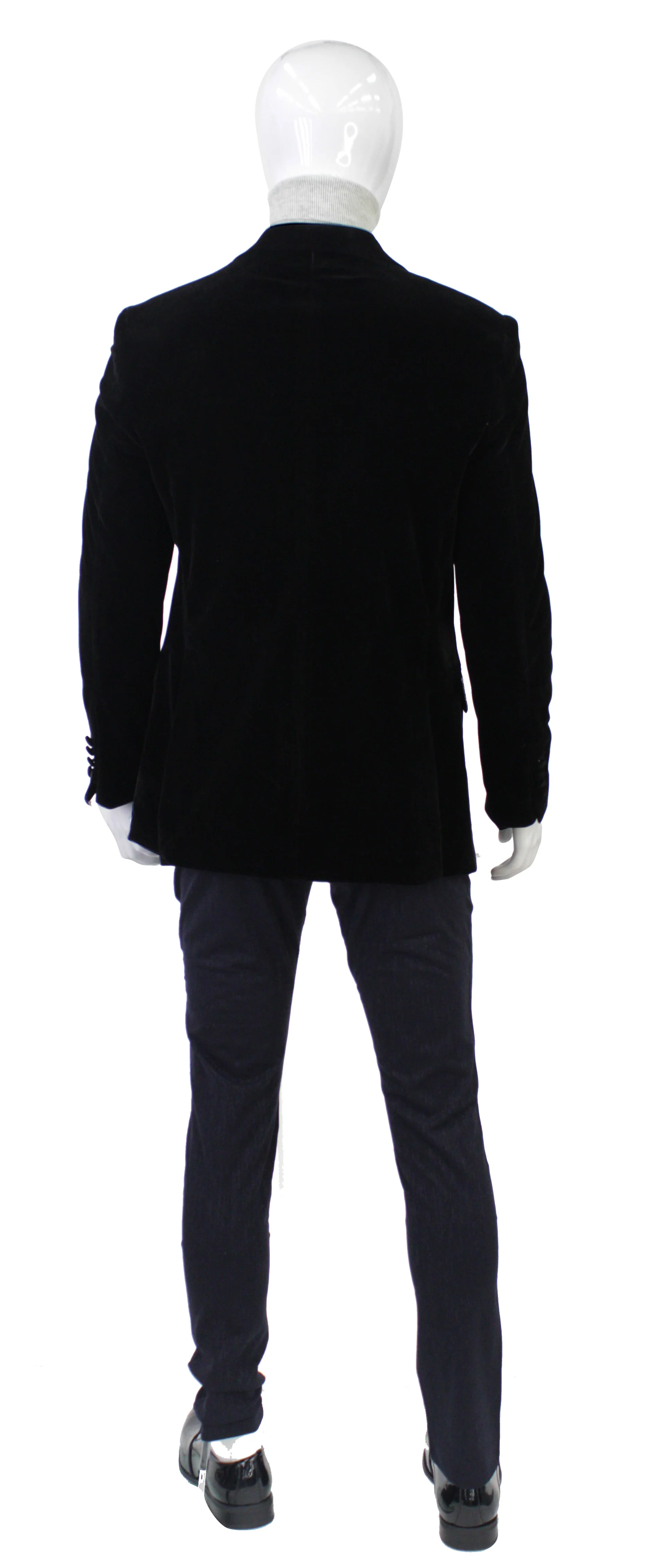 BARABAS,SOLID-2B PEAK-JACKETS-BL3067-B-BLK/BLK - Image 3