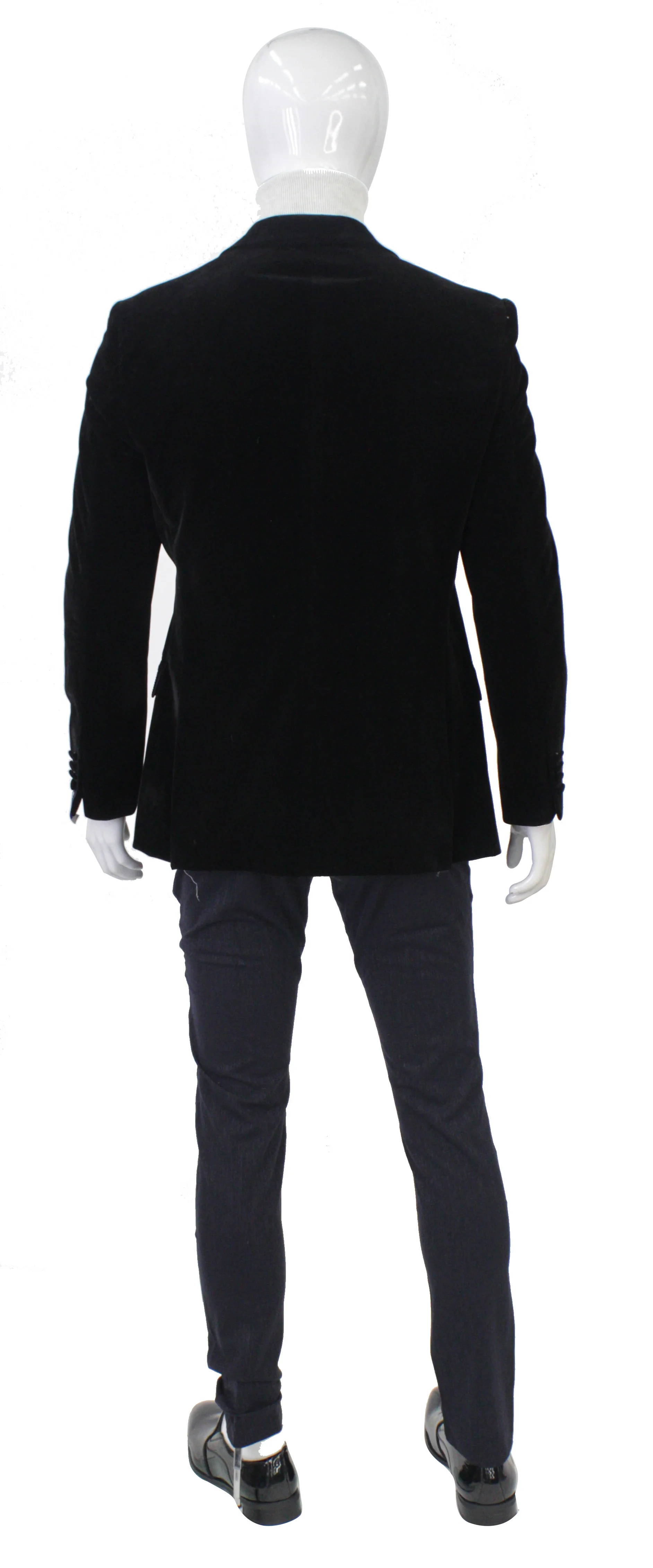 BARABAS,SOLID-2B PEAK-JACKETS-BL3067-B-BLK/SLVR - Image 3