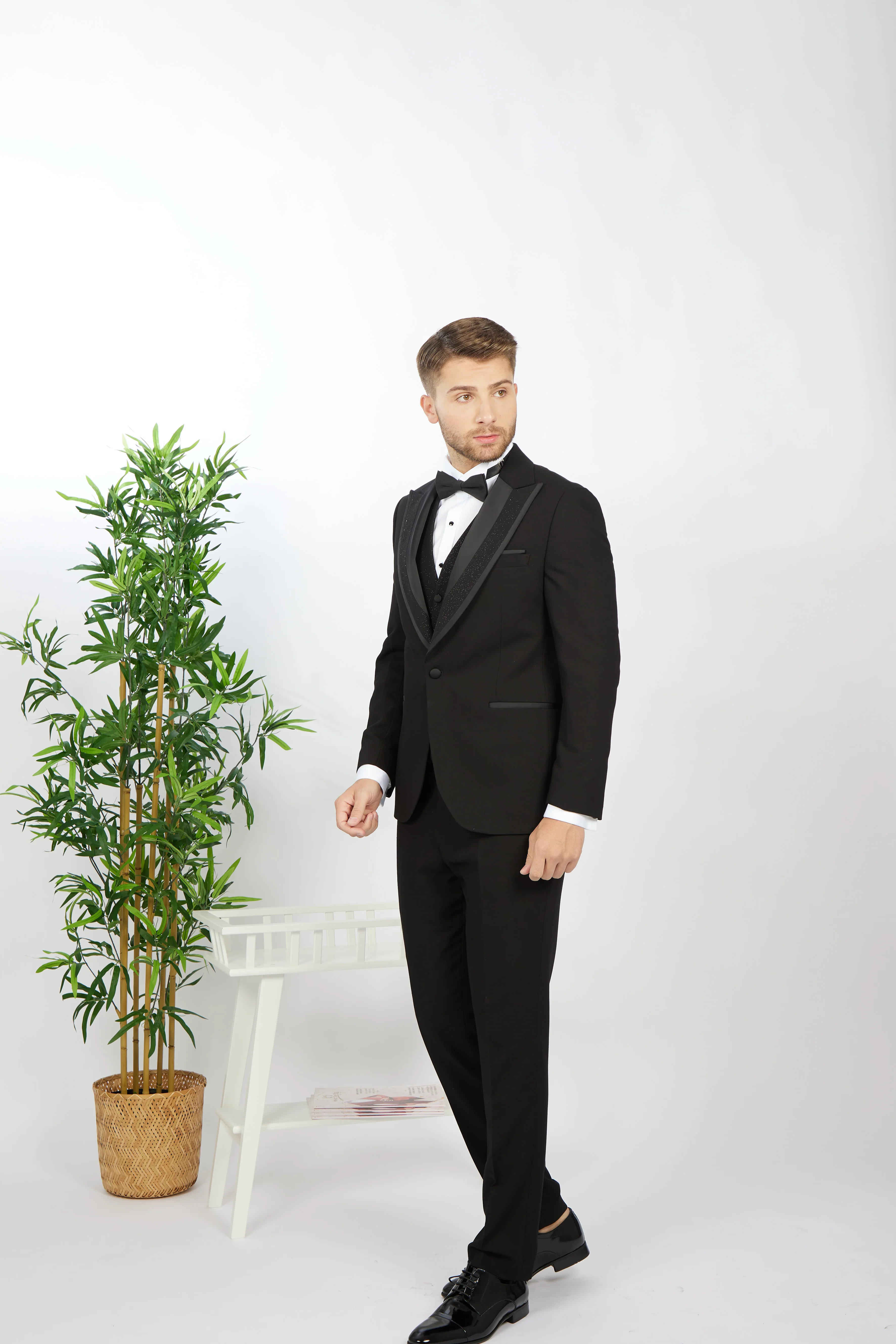 MEHMENT EMIN TEKE/TEKE IN,Z---DRESSY SUITS-T18-BLACK - Image 3