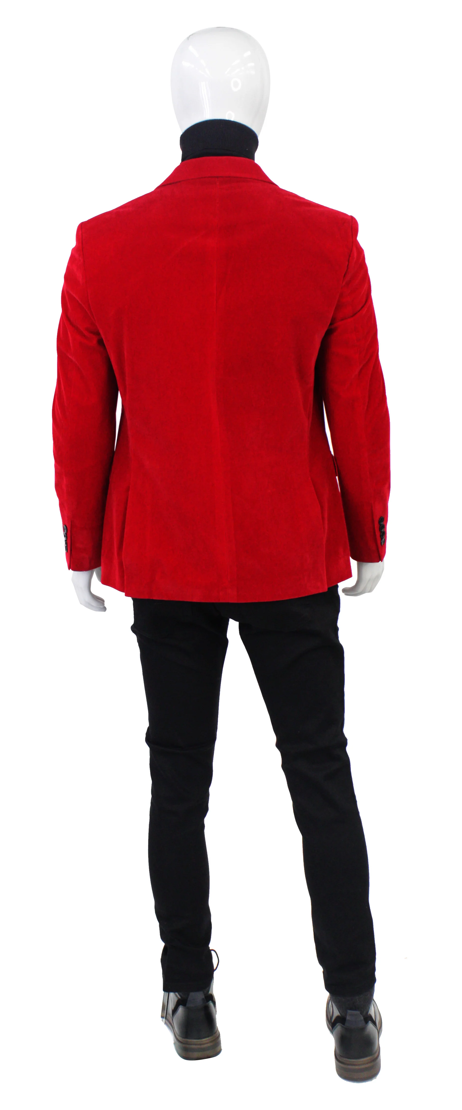 H2K COLLECTION/BSD,Z---JACKETS-TRB-791-RED - Image 3