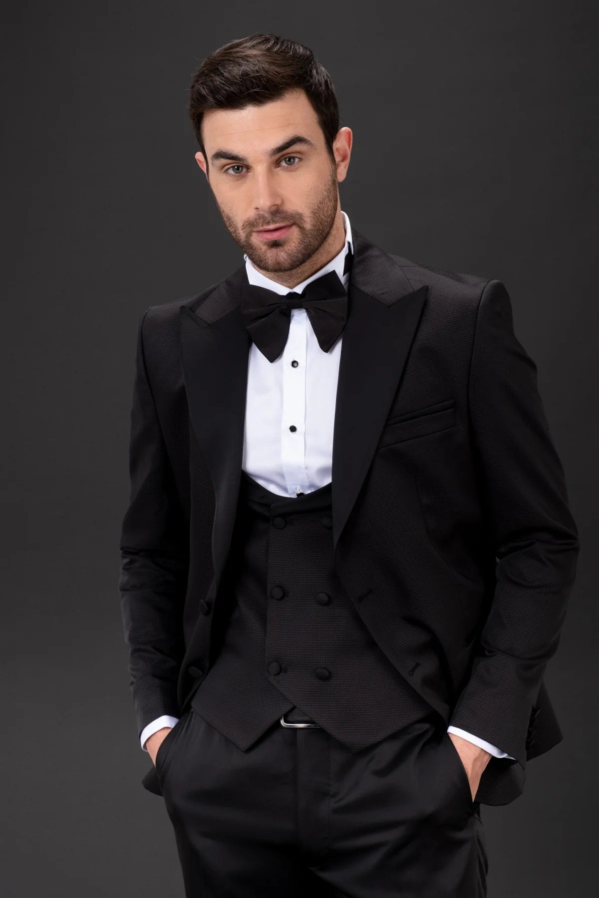 MEHMENT EMIN TEKE/TEKE IN,COMPOSE-1BDBV-TUXEDO SUITS-T1-BLACK - Image 3