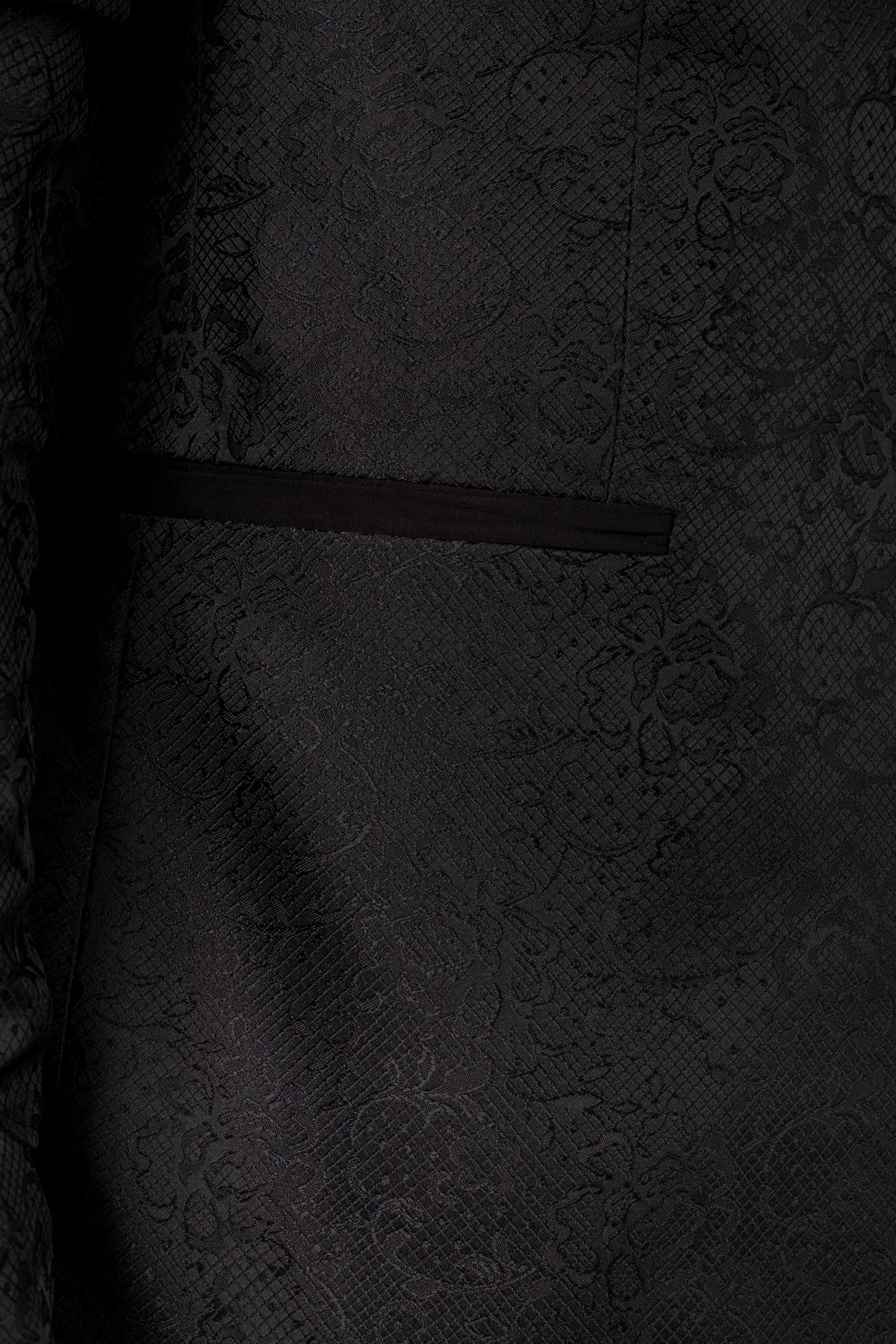 MEHMENT EMIN TEKE/TEKE IN,JACQUARD-1BDBV-TUXEDO SUITS-T10-BLACK - Image 5