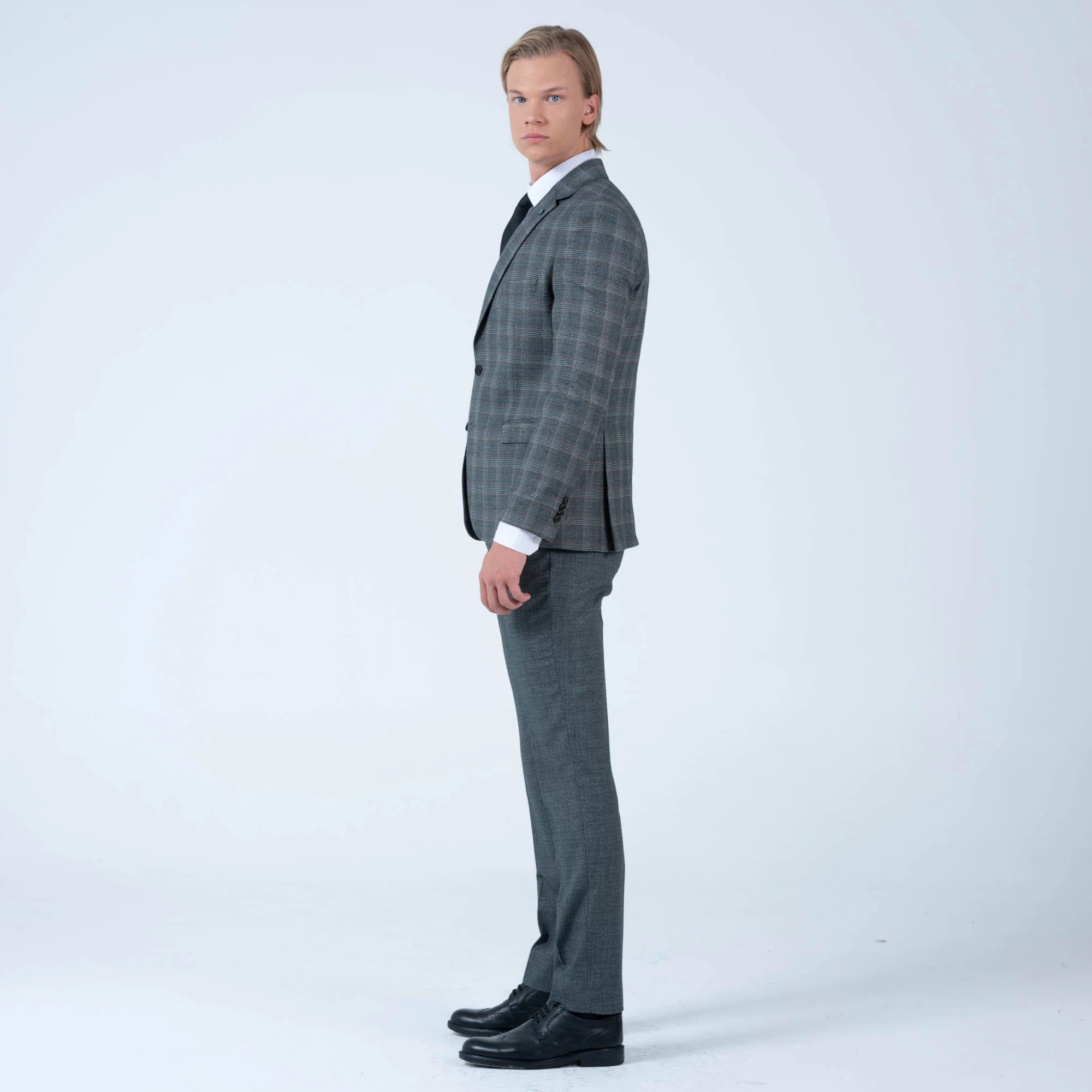 MEHMENT EMIN TEKE/TEKE IN,PLAID-2BDBU-DRESSY SUITS-511-GREEN - Image 9