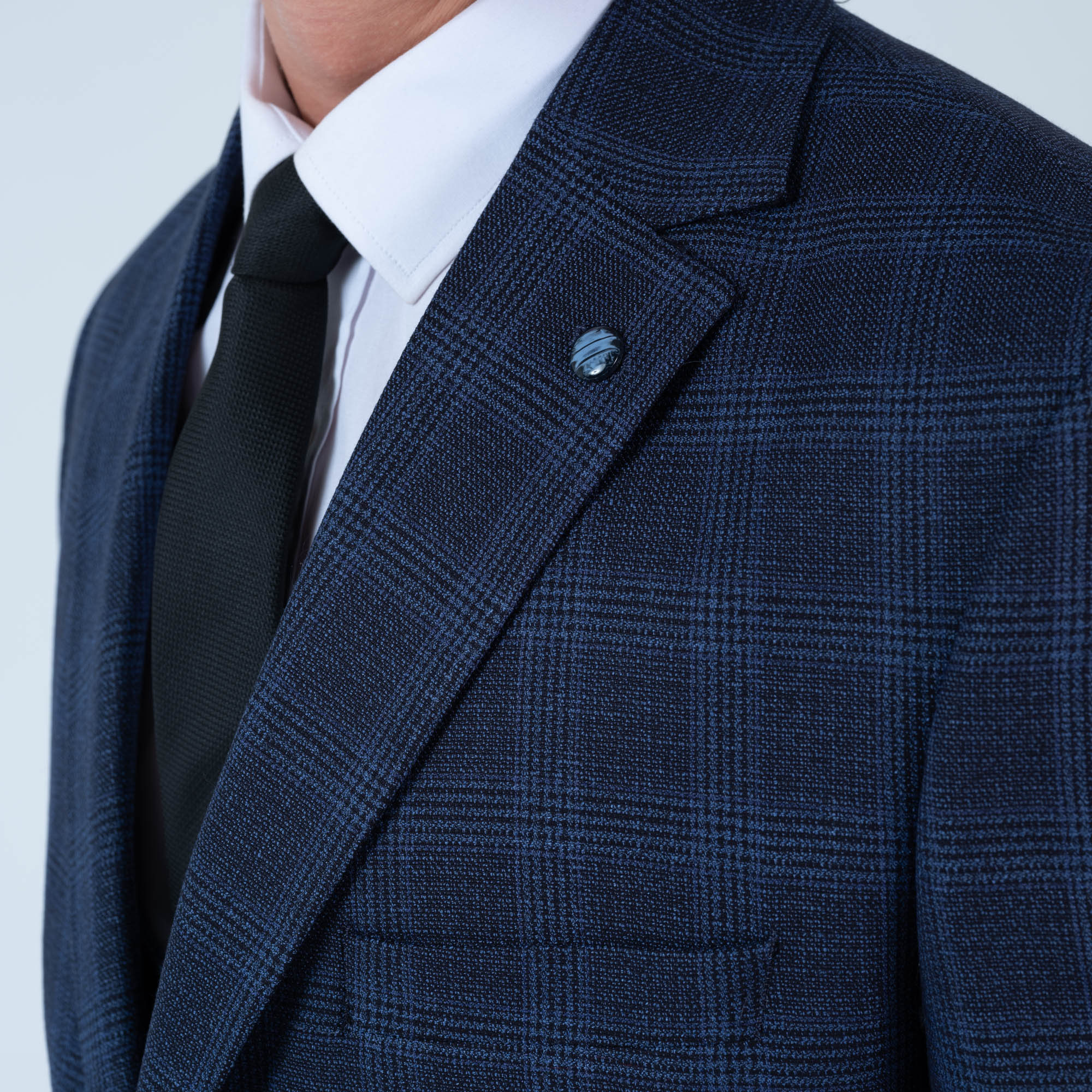 MEHMENT EMIN TEKE/TEKE IN,PLAID-2BDBU-DRESSY SUITS-511-NAVY - Image 5
