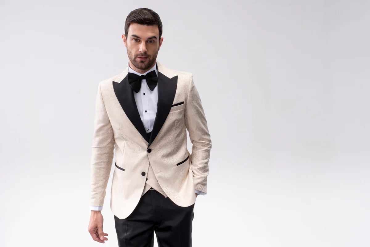 MEHMENT EMIN TEKE/TEKE IN,Z---TUXEDO SUITS-T12-BEIGE - Image 6