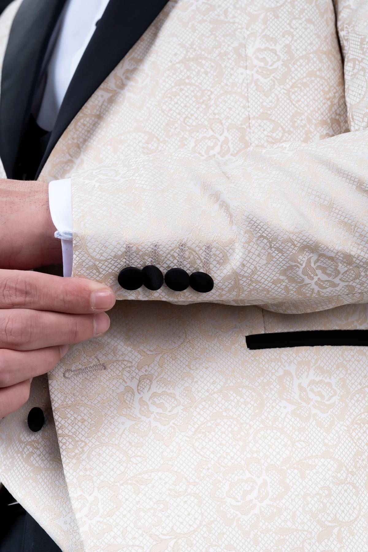 MEHMENT EMIN TEKE/TEKE IN,Z---TUXEDO SUITS-T12-BEIGE - Image 9