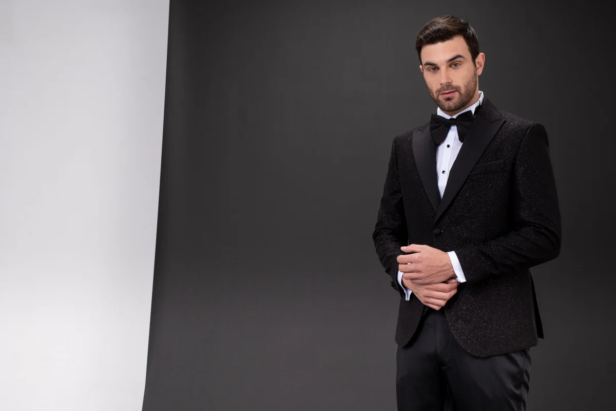 MEHMENT EMIN TEKE/TEKE IN,Z---TUXEDO SUITS-T14-BLACK - Image 4