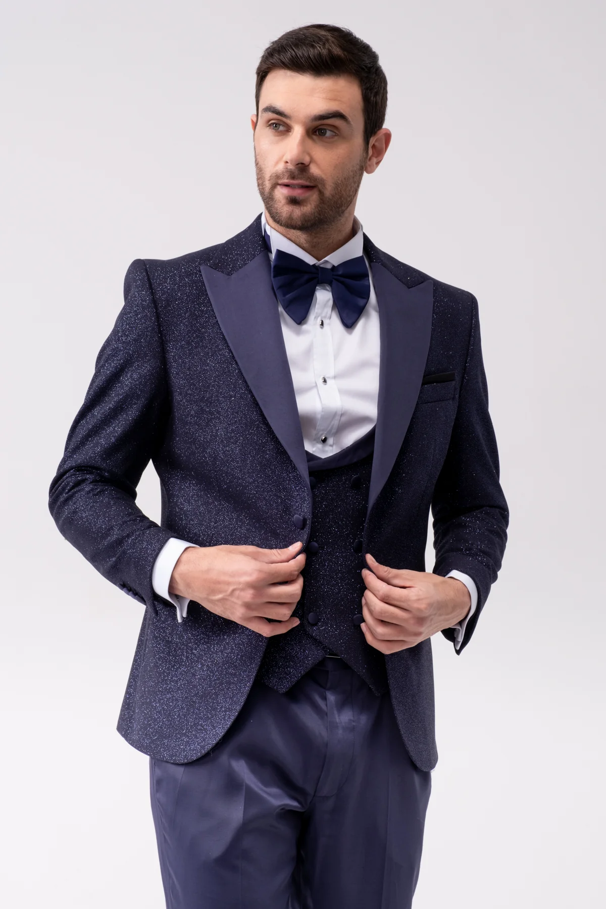 MEHMENT EMIN TEKE/TEKE IN,Z---TUXEDO SUITS-T14-NAVY - Image 6