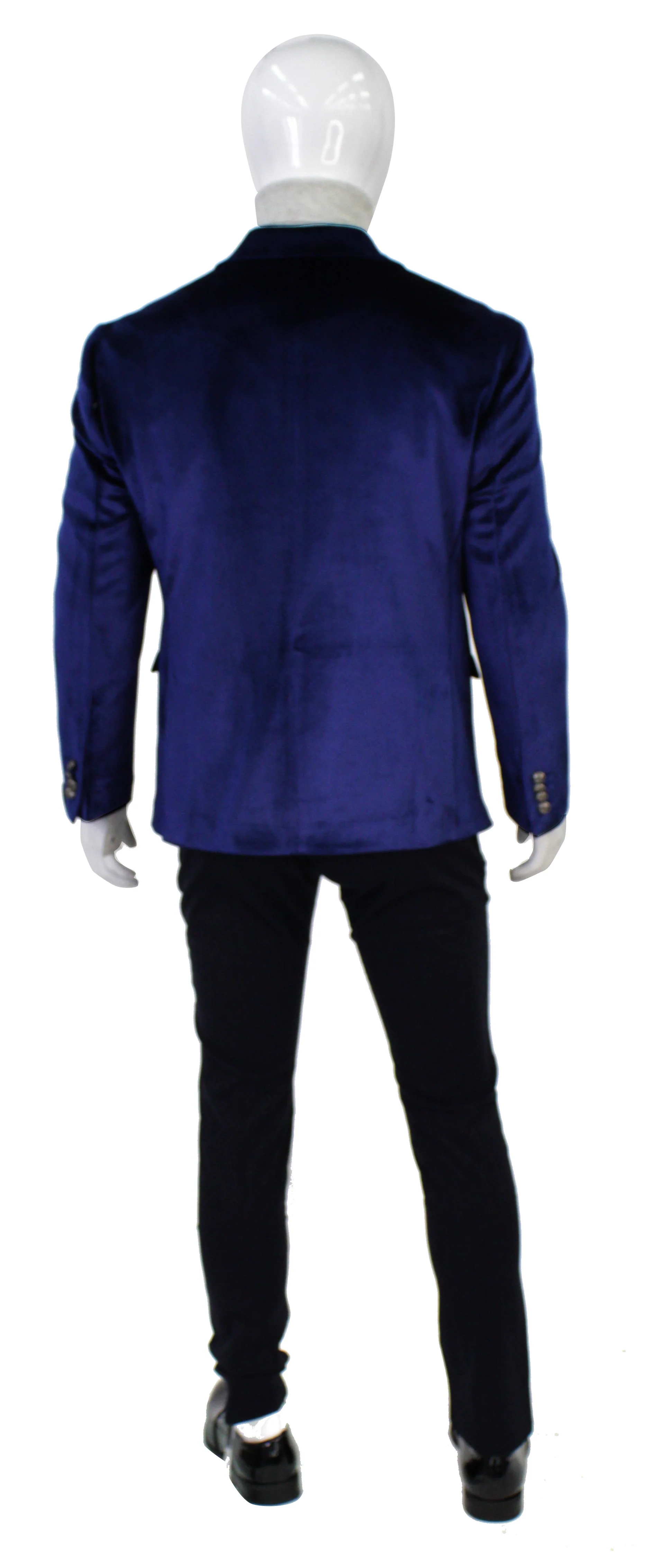 MEHMET,PRINTED-NOTCH COLLAR-JACKETS-PB-B224-NAVY - Image 3