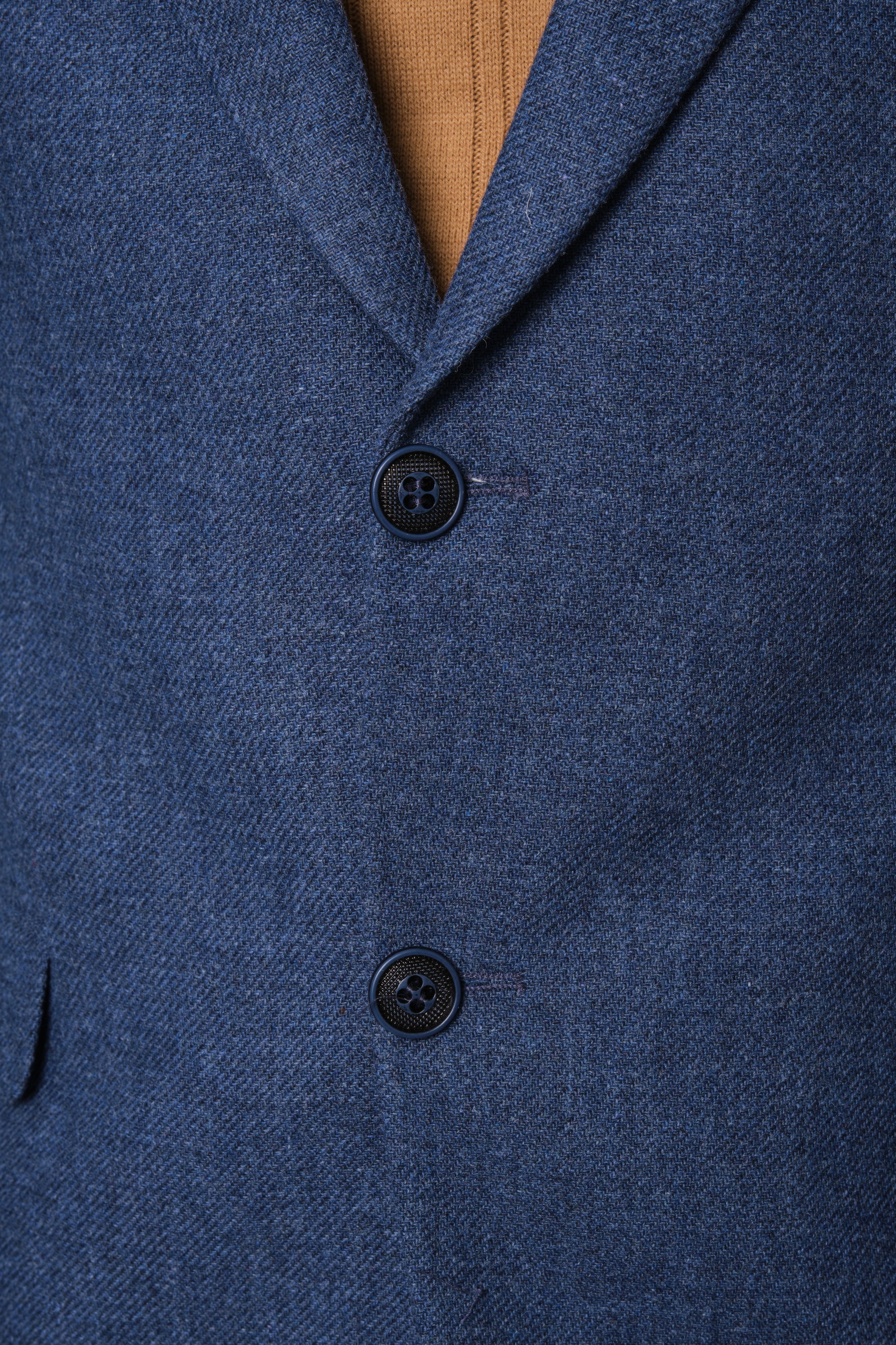 MEHMET,SOLID-NOTCH COLLAR-JACKETS-PB-B221-DENIM - Image 10