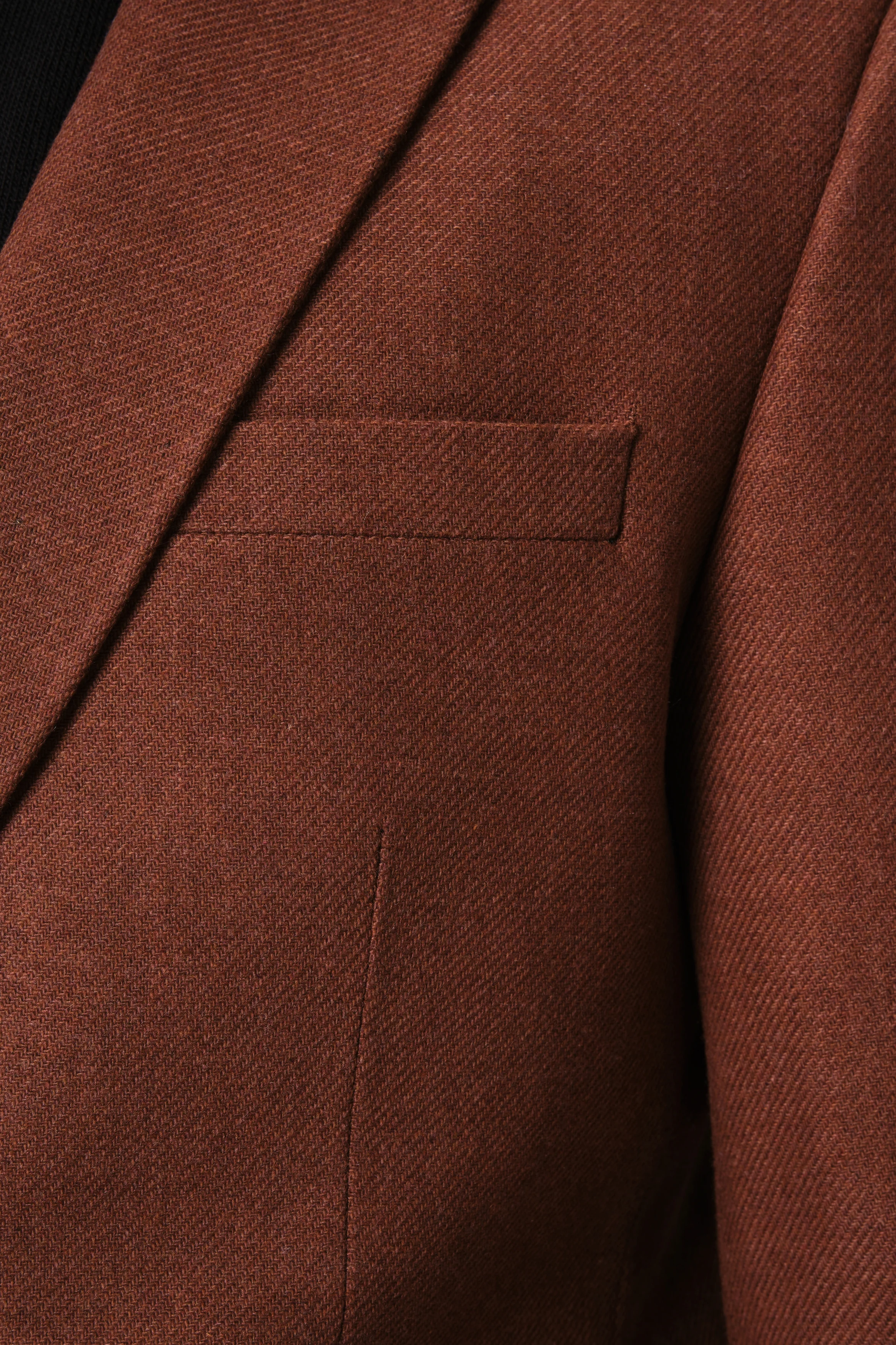 MEHMET,SOLID-NOTCH COLLAR-JACKETS-PB-B221-RUST - Image 9