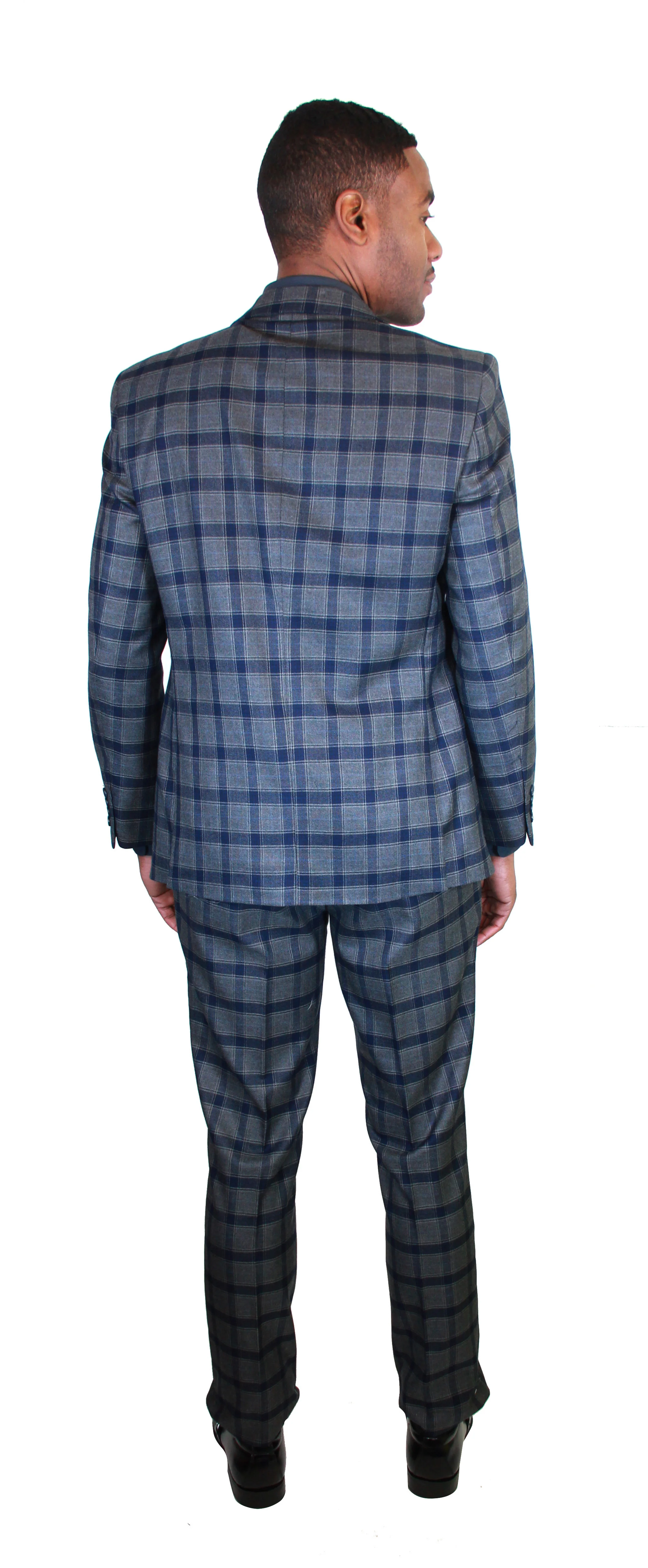 VITALI-2BV-DRESSY SUITS-M2949-T SLIM-CHARCOAL - Image 4